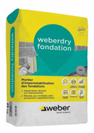 WEBERDRY FONDATION GRIS 25KG